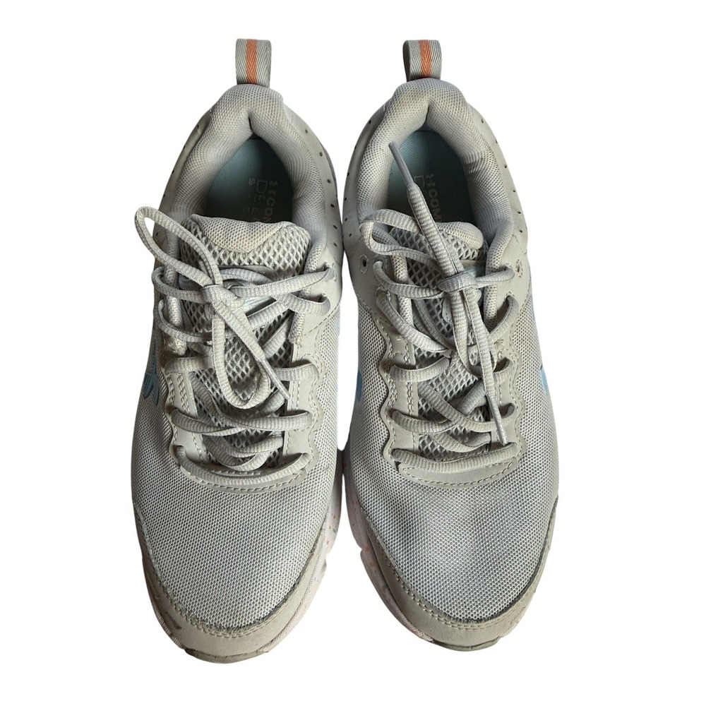 Under Armour Shoes Women Charged Assert Grey Lace up Splatter Size 8.5